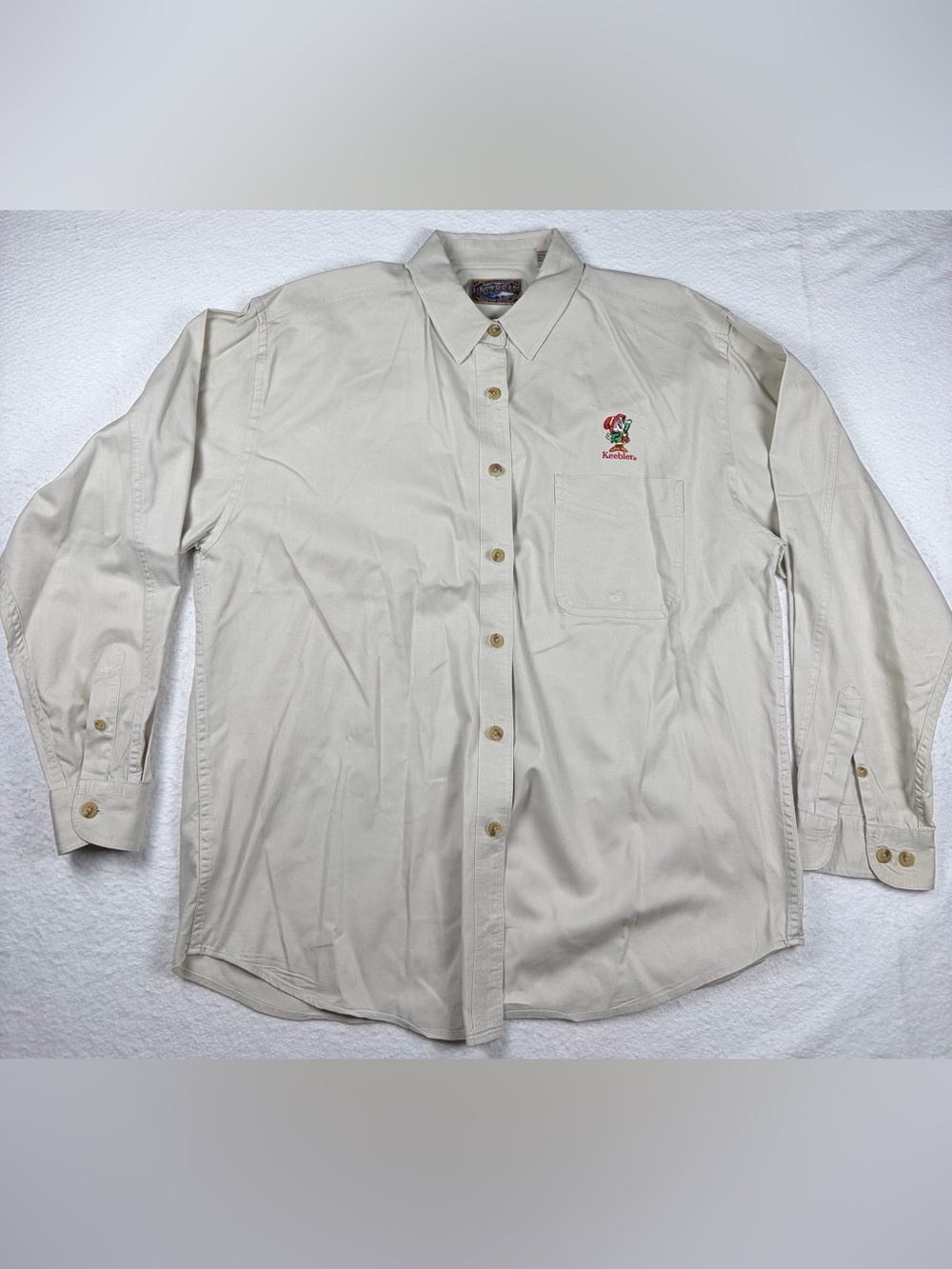 Dunbrooke‎ Upstream Button-Down Shirt with Embroidered Keebler Logo